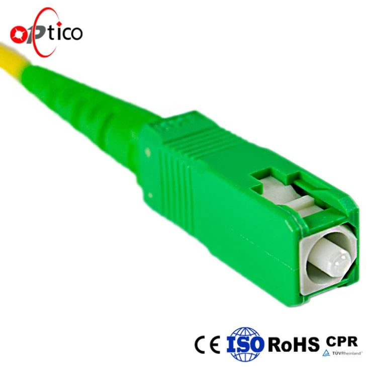 SC Enkelvoudige glasvezelconnector