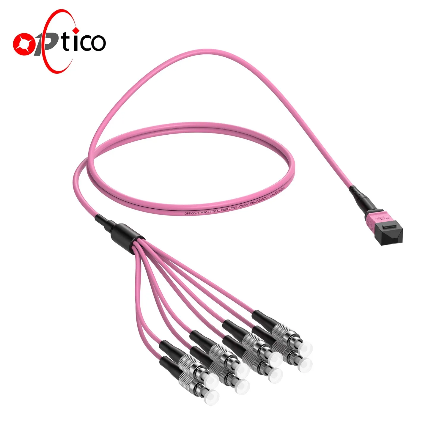 MTP MPO tot 8 FC Harness Optic Cable
